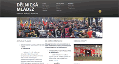 Desktop Screenshot of delnickamladez.cz
