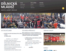 Tablet Screenshot of delnickamladez.cz